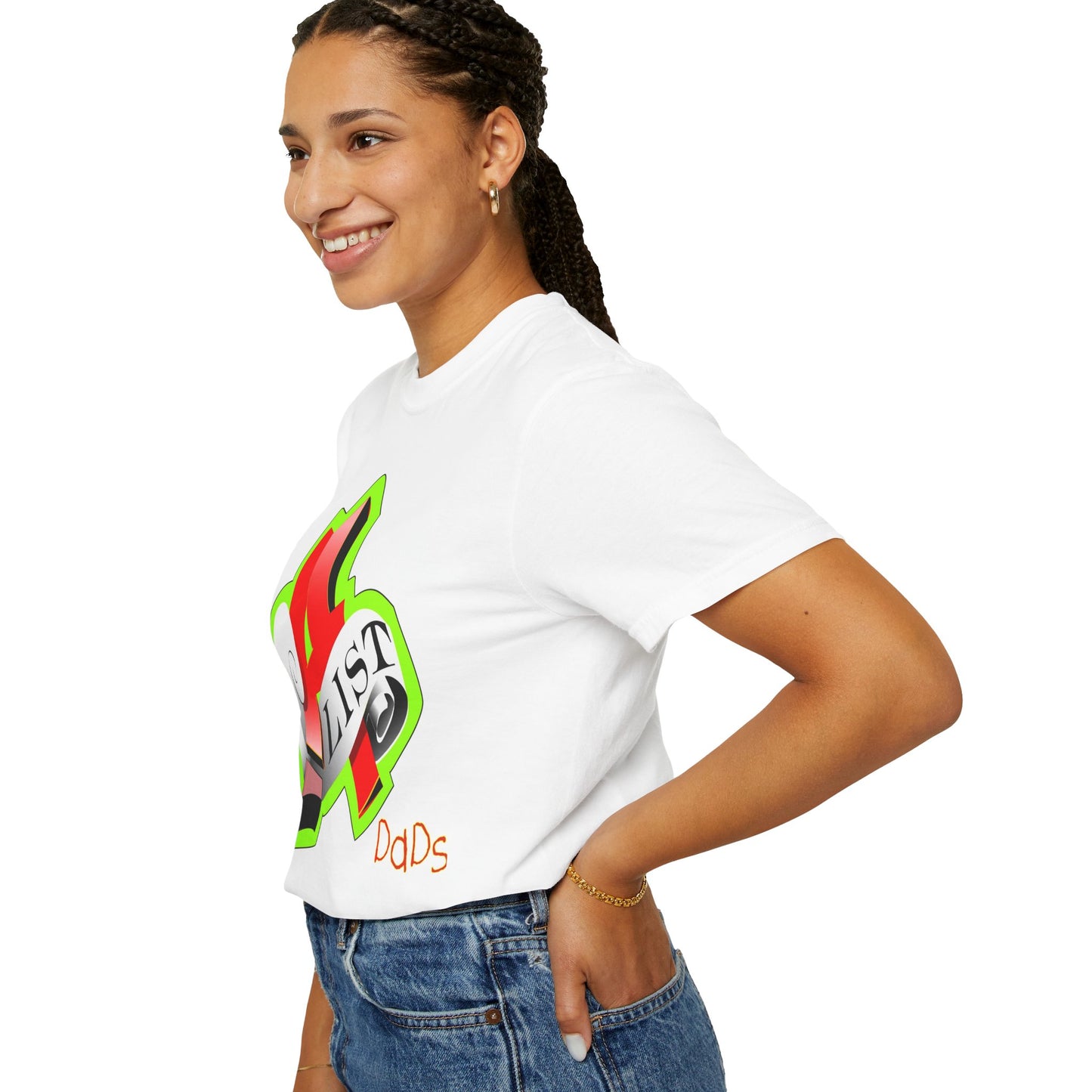 A-List Dads Garment-Dyed Unisex T-Shirt - Perfect for Father's Day & Everyday Casual Wear