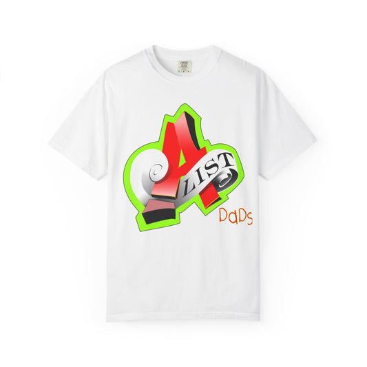 A-List Dads Garment-Dyed Unisex T-Shirt - Perfect for Father's Day & Everyday Casual Wear